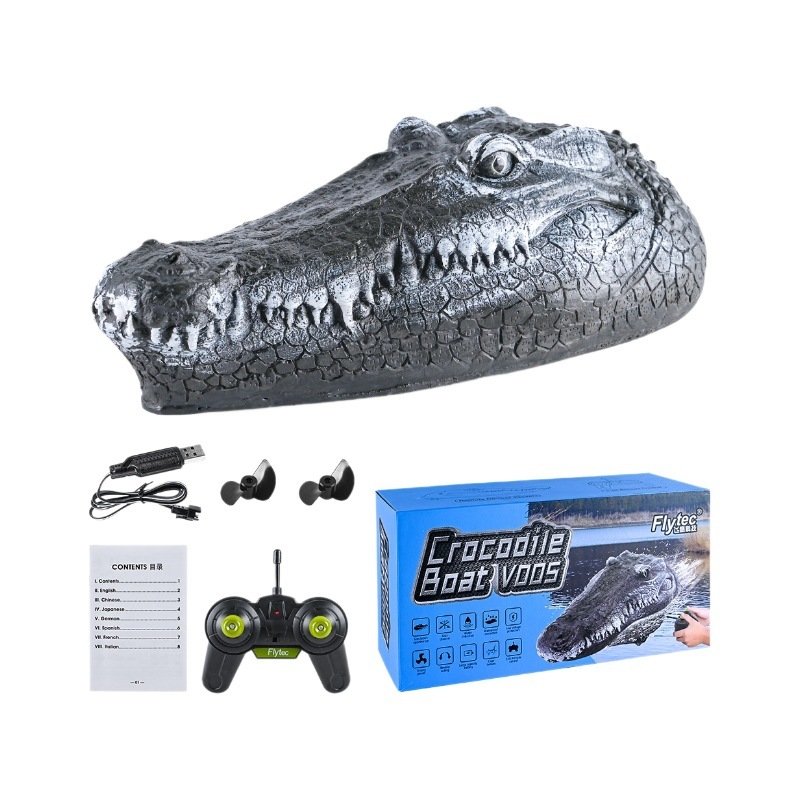 🔥🎁2024 Hot Sale🎁Crocodile Head Remote Control Boat & Free shipping