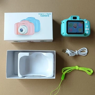Kids Digital Video HD Camera with 32GB SD Card