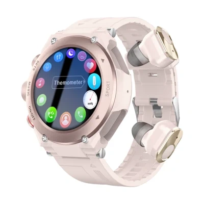 T92pro Smart Watch with Wireless Headphones Activity Bracelet 2 in 1 Headphones BT MP3 Music