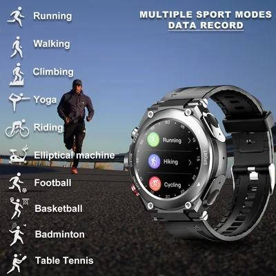 T92pro Smart Watch with Wireless Headphones Activity Bracelet 2 in 1 Headphones BT MP3 Music