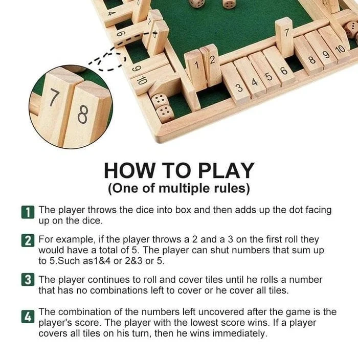 The best family game 👍Wooden Board Game🧩