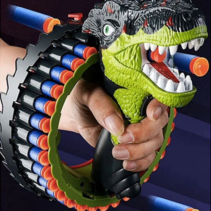 Dinosaur Rapid Fire with 34 Soft Bullets