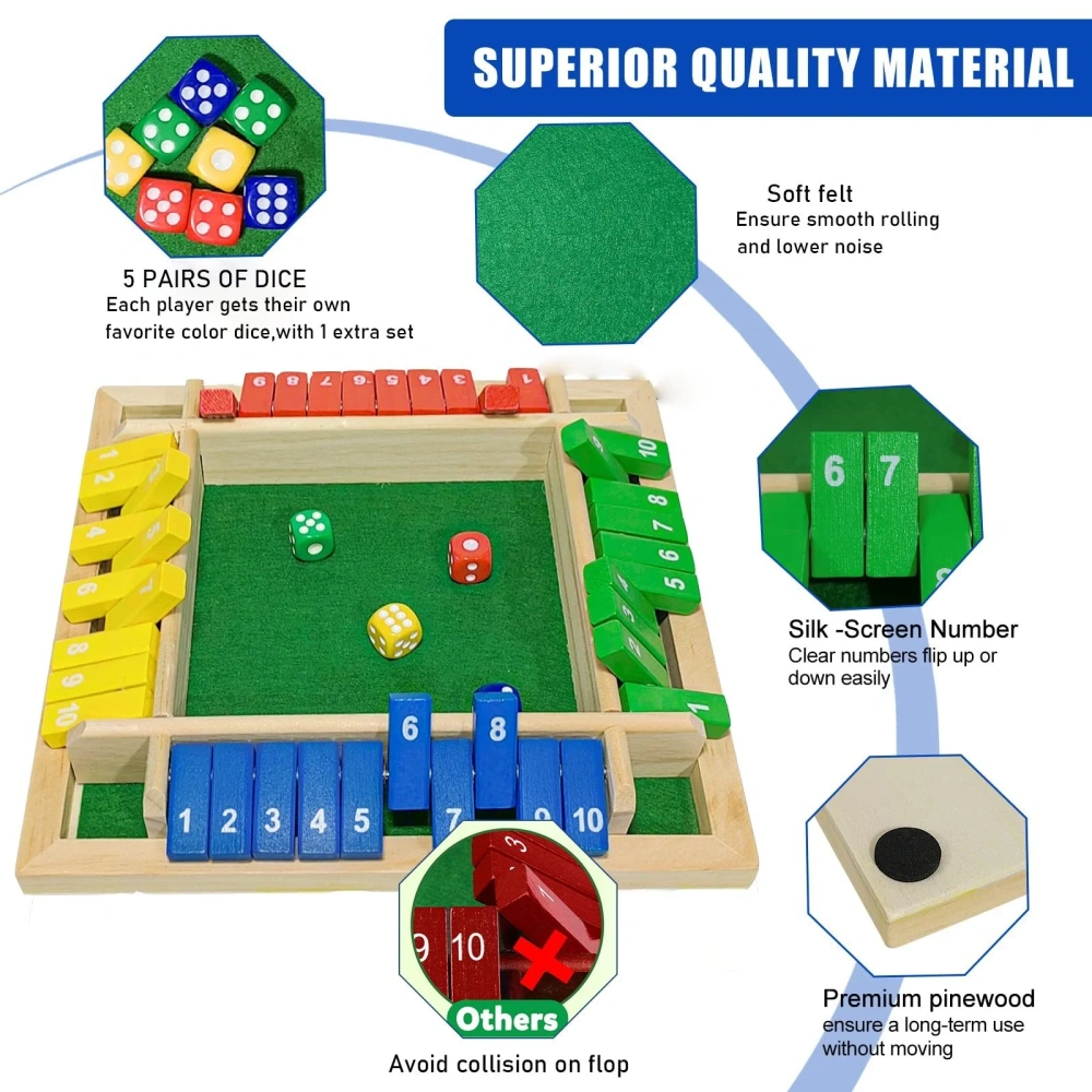 The best family game 👍Wooden Board Game🧩