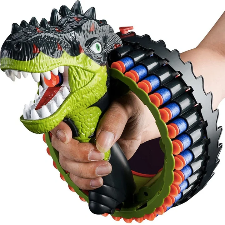 Dinosaur Rapid Fire with 34 Soft Bullets