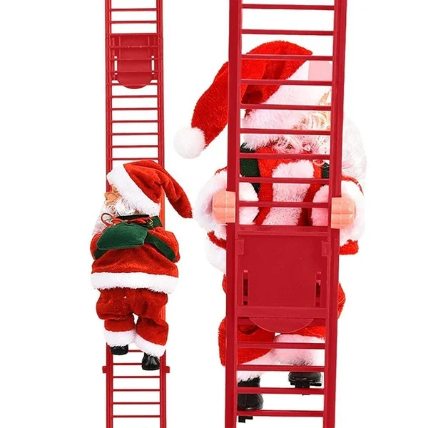 ClimbingSanta Santa Climbing Musical Ladder | Fun and Festive Decor