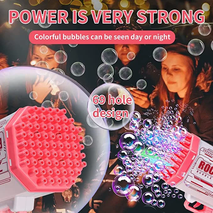 Venus Bubbles Machine Christmas Gift Gun