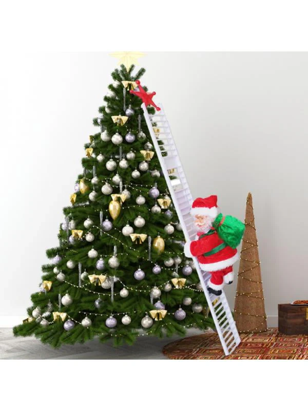 ClimbingSanta Santa Climbing Musical Ladder | Fun and Festive Decor