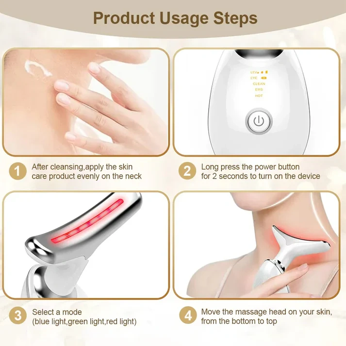 Facial Micro-current Neck Face Lifting Massager 4.8 (262 reviews)