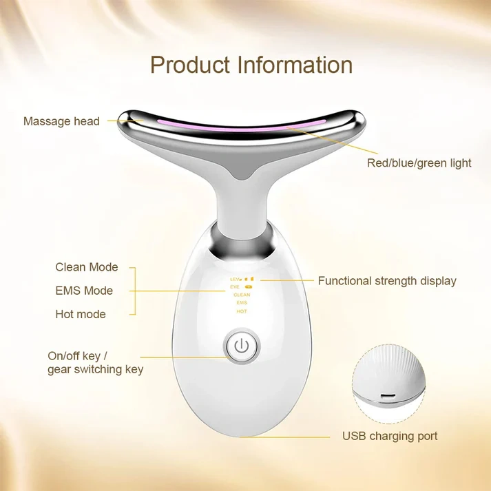 Facial Micro-current Neck Face Lifting Massager 4.8 (262 reviews)