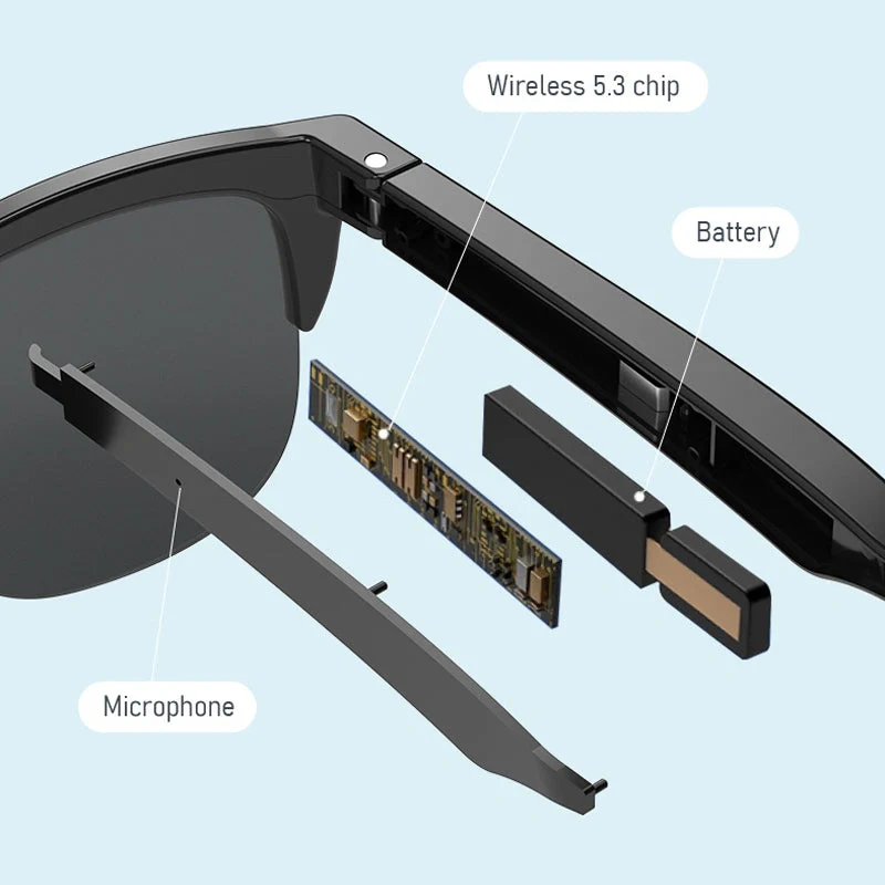 🔥🎁2024 Hot Sale🎁48% OFF-2024 Upgrade Bluetooth Sunglasses（Buy 2 Free Shipping）
