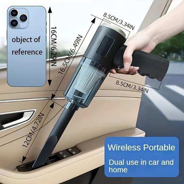 Powerful Wireless Vacuum Suction Cleaner (Rechargeable)
