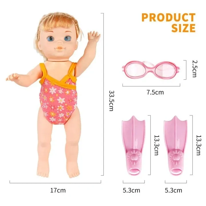 🔥Last Day Sale💕 Waterproof Swimmer Doll