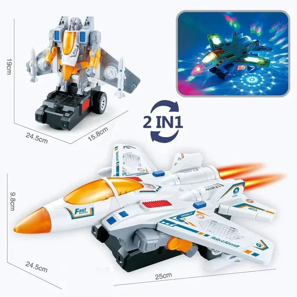 🔥2024 HOT SALE🔥Electric Universal Deformation Police Toy Car（ Buy 2 Free Shipping）