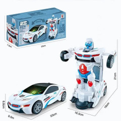 White-Police Car