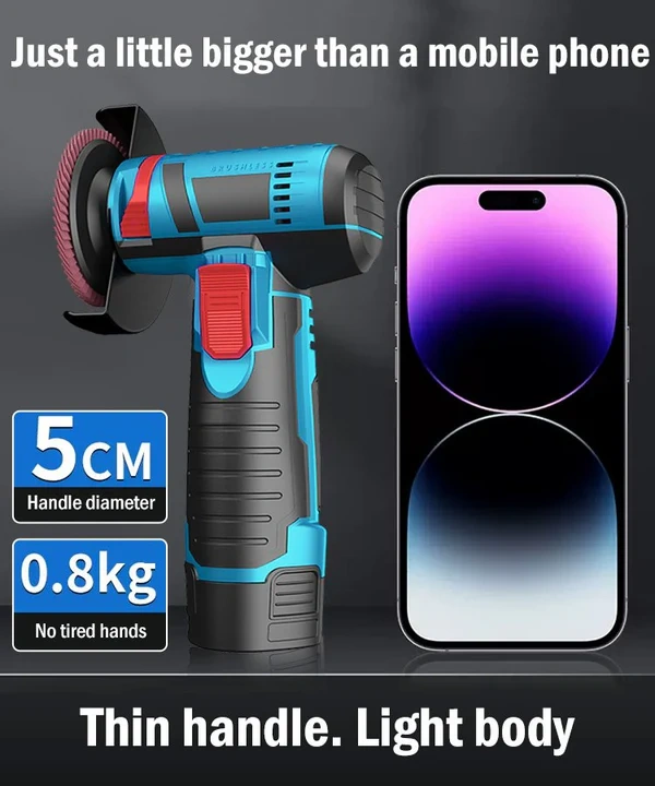 Mini Brushless Angle Grinder