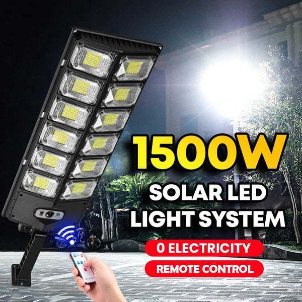 ⏰Last Day Promotion 49% OFF - 1500W Solar Led Light System