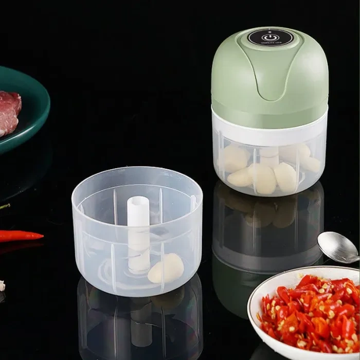 (🎁2024-kitchenware Hot Sale🎁 48% OFF)-USB Rechargebale Electric Garlic Grinder