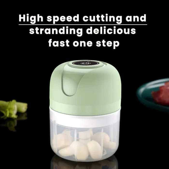(🎁2024-kitchenware Hot Sale🎁 48% OFF)-USB Rechargebale Electric Garlic Grinder