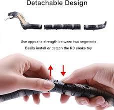 🐍Tricky Toys -Remote control Naja snake toy
