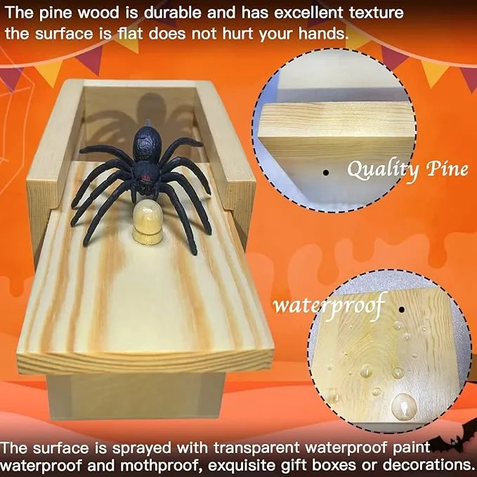 👻Halloween Special Gifts🎁Spider Scare Prank Box🔥-49% OFF