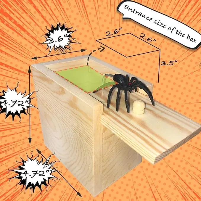 👻Halloween Special Gifts🎁Spider Scare Prank Box🔥-49% OFF