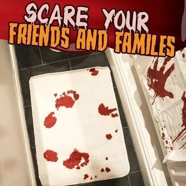 🔥Halloween Pre-Sale 🎉Bloody Color Changing Bath Mat