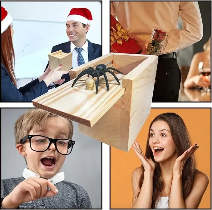 👻Halloween Special Gifts🎁Spider Scare Prank Box🔥-49% OFF