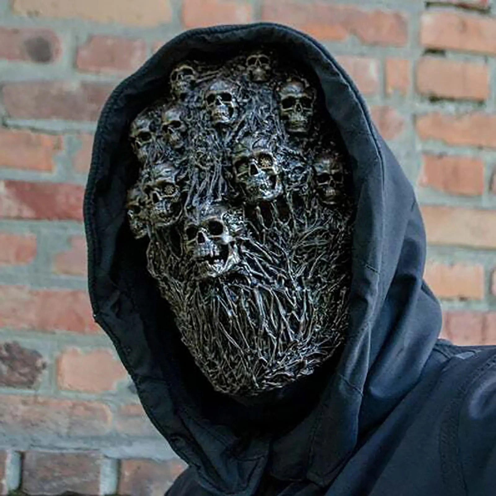 🔥2024 Halloween Hot Sale😈New Steam Skull Punk Mask