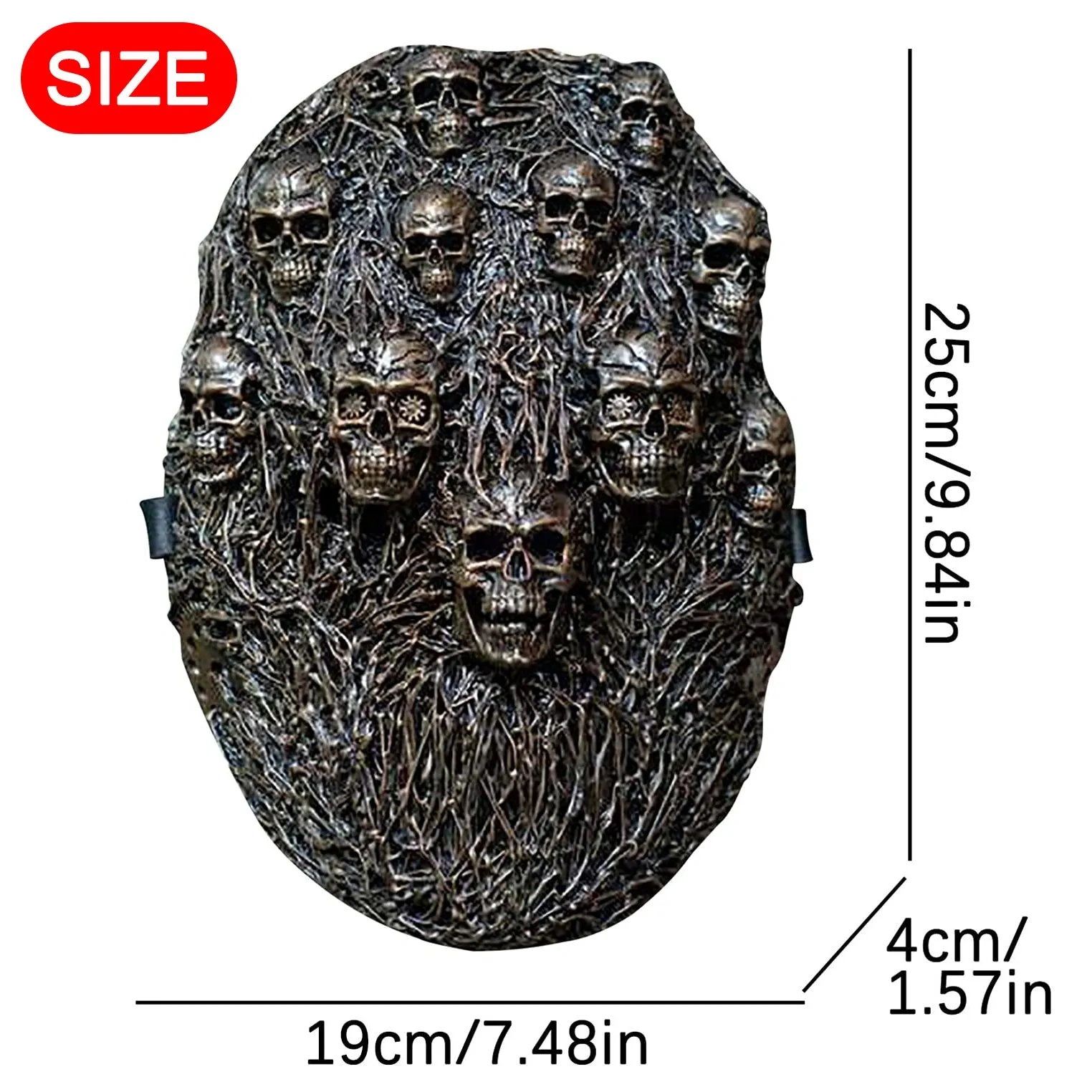 🔥2024 Halloween Hot Sale😈New Steam Skull Punk Mask
