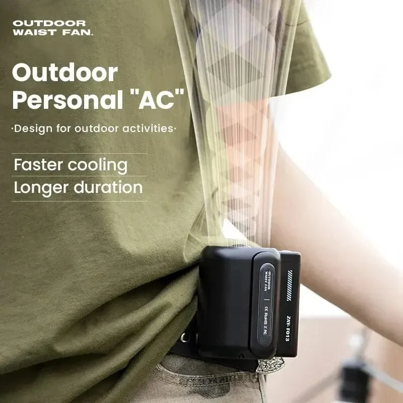 🔥Summer Hot Sale 50% Off🔥Bladeless Waist Mounted Electric Fan