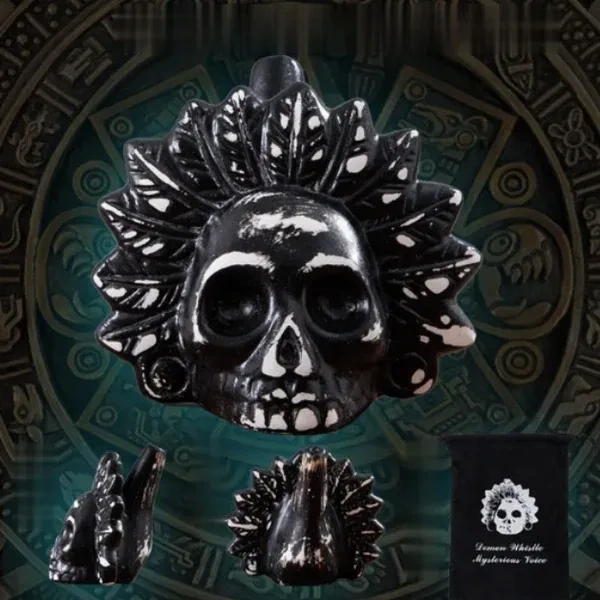 💀Halloween Hot Sale🔥—😈Aztec Ghost Whistle（Buy 2 Free Shipping）