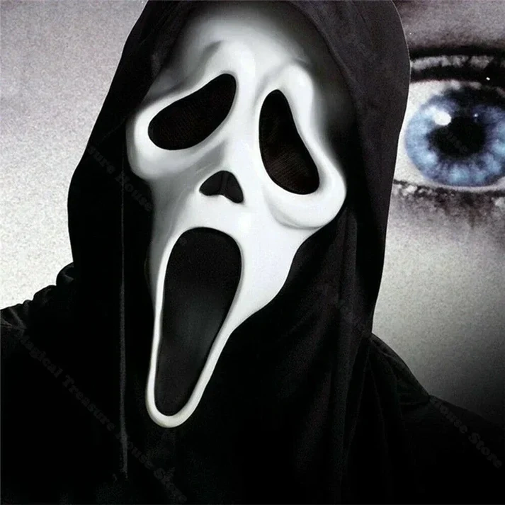 Halloween Adult Scream Mask Ghostface Horror Costume