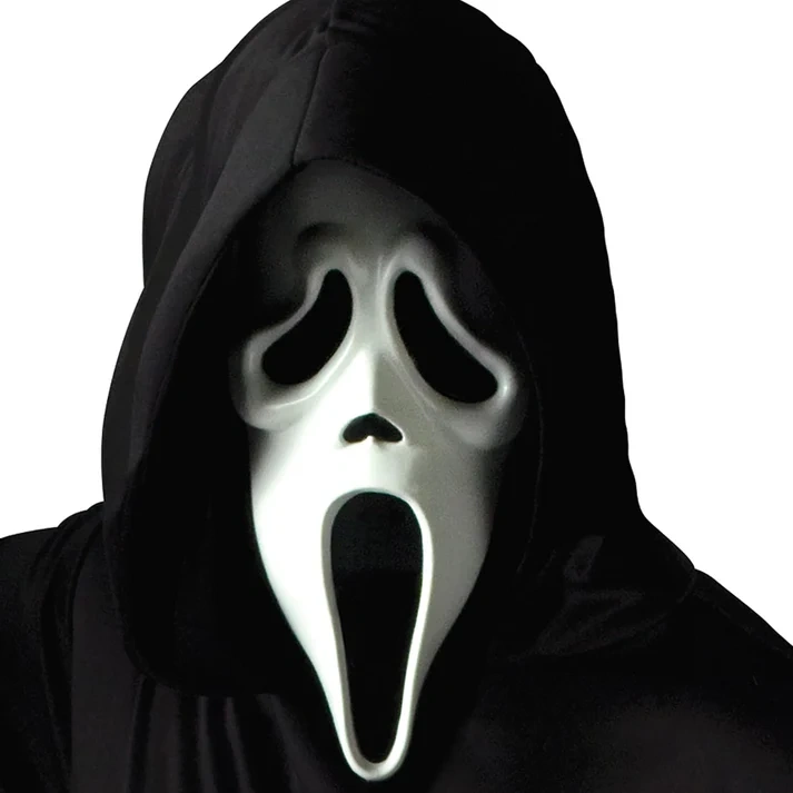 Halloween Adult Scream Mask Ghostface Horror Costume