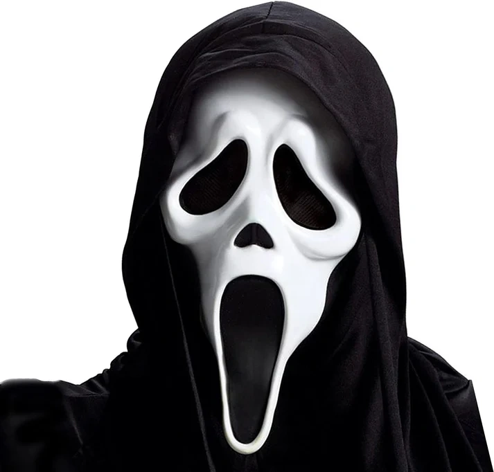 Halloween Adult Scream Mask Ghostface Horror Costume