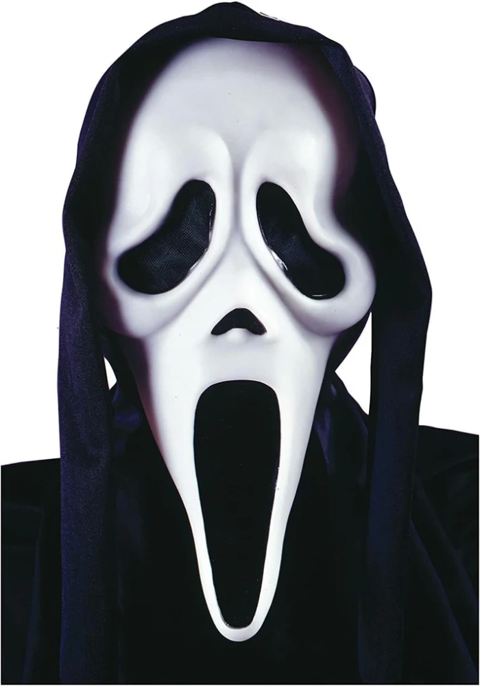 Halloween Adult Scream Mask Ghostface Horror Costume