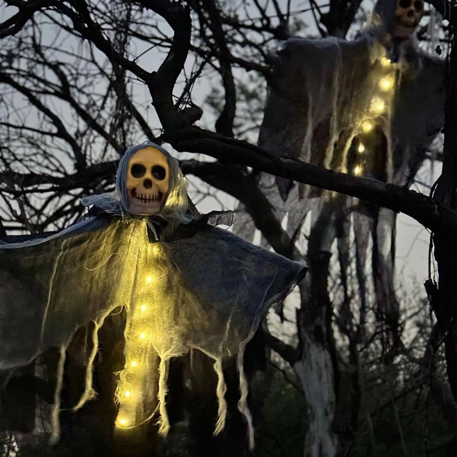 (🎃HALLOWEEN PRE SALE - 49% OFF) Halloween Fabric Skull Decorative Lamp