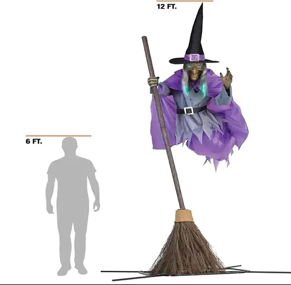 🎃Halloween Pre Sale 49% OFF-Flying Hover Witch⭐