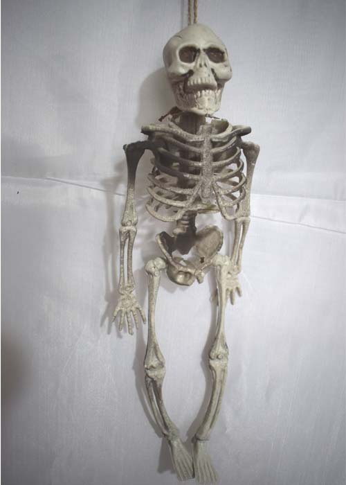 12 ft. Giant-Sized Skeleton Halloween Decoration with Animated Life Eyes LED Effects