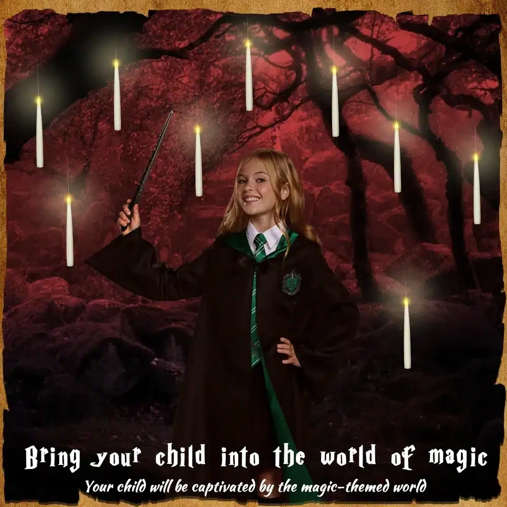 [FLASH SALE⚡️] Lumos Magic Candles with Wand 🎃