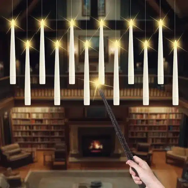 [FLASH SALE⚡️] Lumos Magic Candles with Wand 🎃