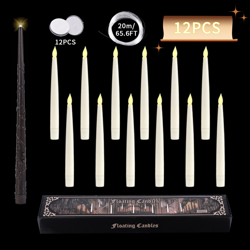 [FLASH SALE⚡️] Lumos Magic Candles with Wand 🎃
