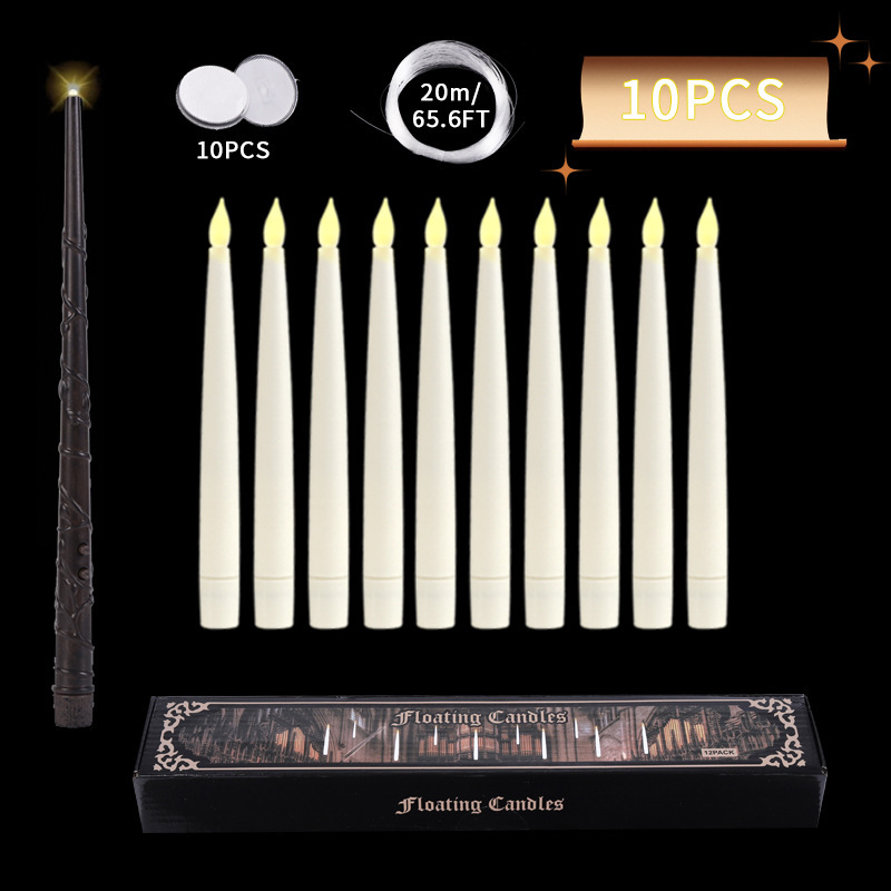 [FLASH SALE⚡️] Lumos Magic Candles with Wand 🎃