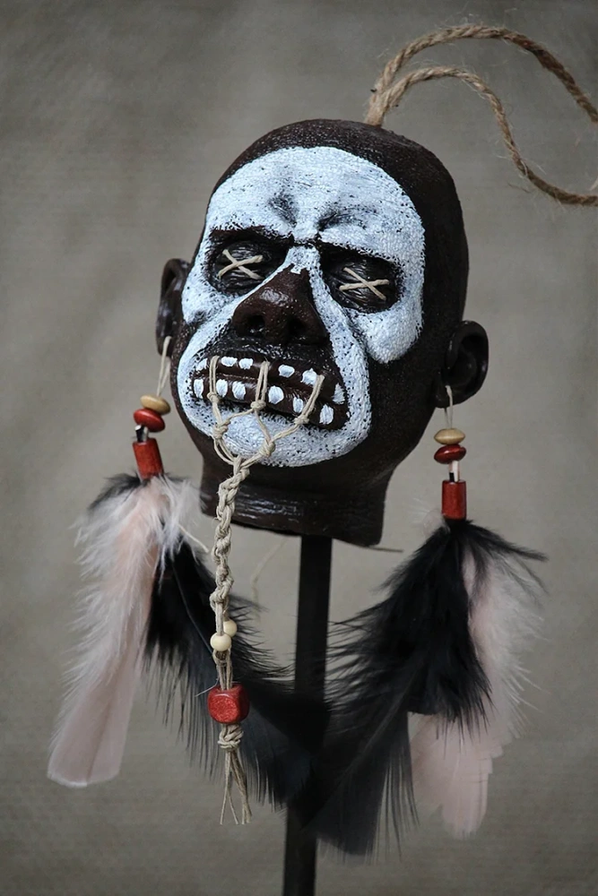 Realistic Shrunken Head Decoration