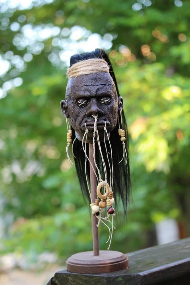 Realistic Shrunken Head Decoration
