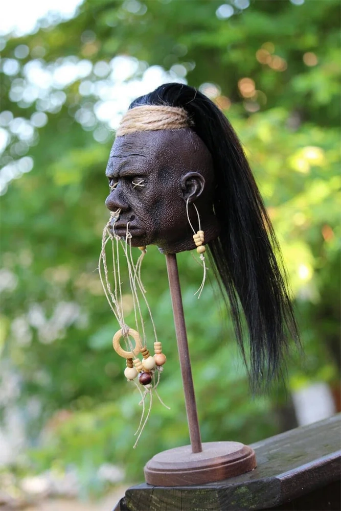 Realistic Shrunken Head Decoration