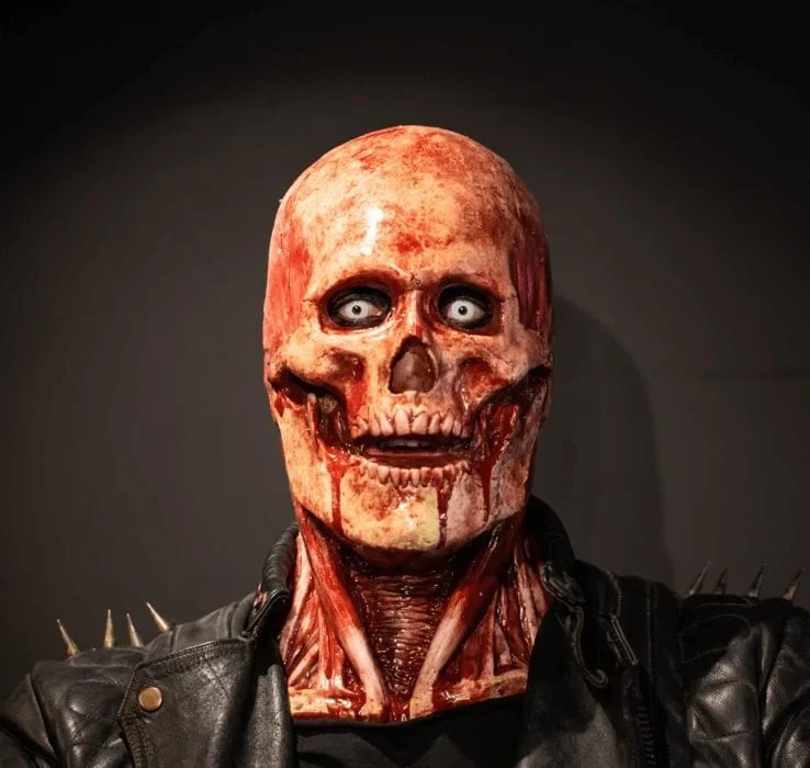 🎃 Bare Brain Skull Latex Mask 🎃
