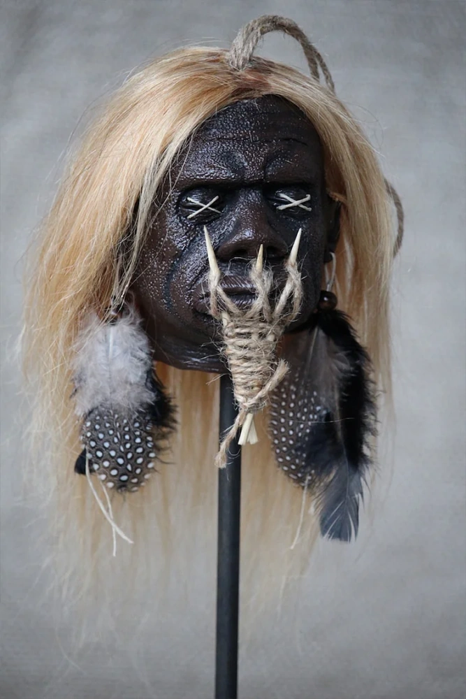 Realistic Shrunken Head Decoration