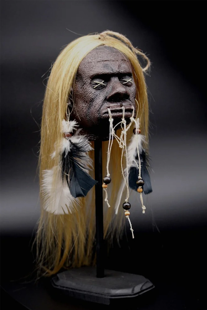 Realistic Shrunken Head Decoration