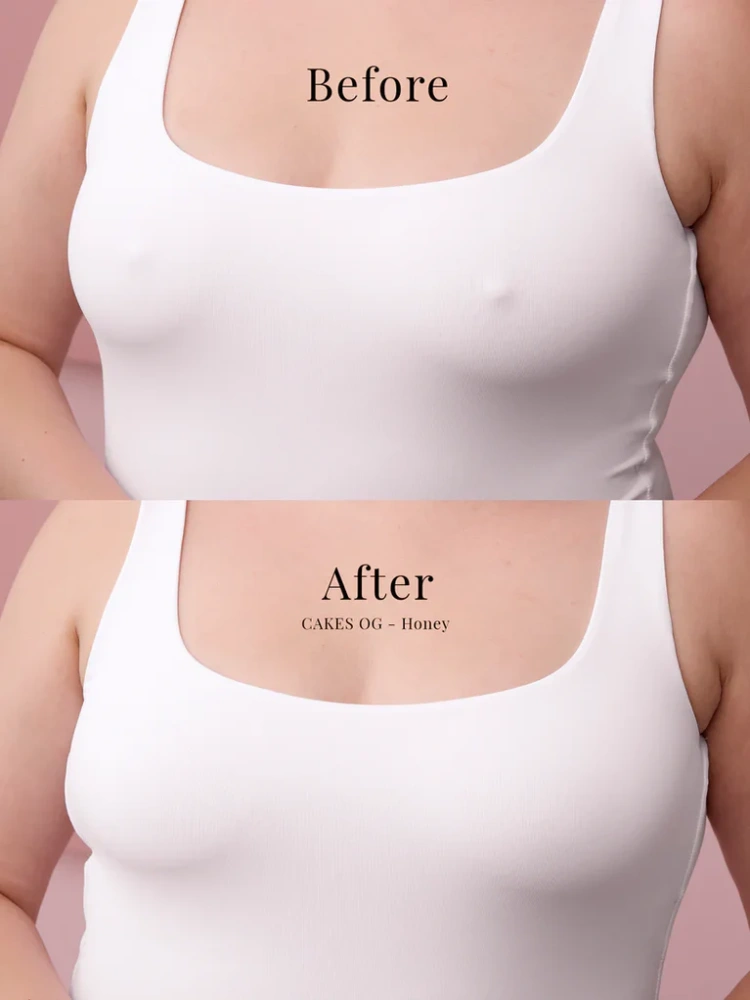 🔥Hot sale 🏆 50% off last day🏆 Go Braless! Seamless CAKE Covers (Latex-free and 100% Medical Silicone)