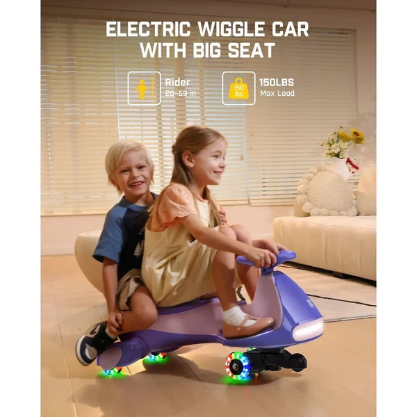 Turbo Drift - Electric Wiggle Car With Paddle